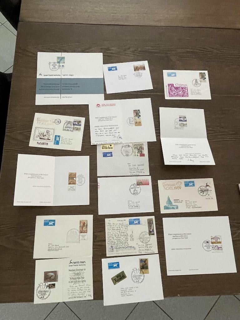 postzegels Israel FDC en bijzonderheden, Verzenden, Midden-Oosten