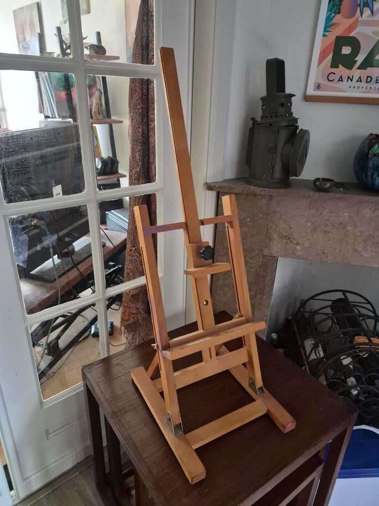 Kleine houten schildersezel Royal Talens, Hobby en Vrije tijd, Ophalen, Gebruikt, Ezel