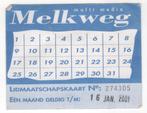 toegangskaartje Melkweg Amsterdam 16 januari 2001 (TK 28), Ophalen of Verzenden, Zo goed als nieuw