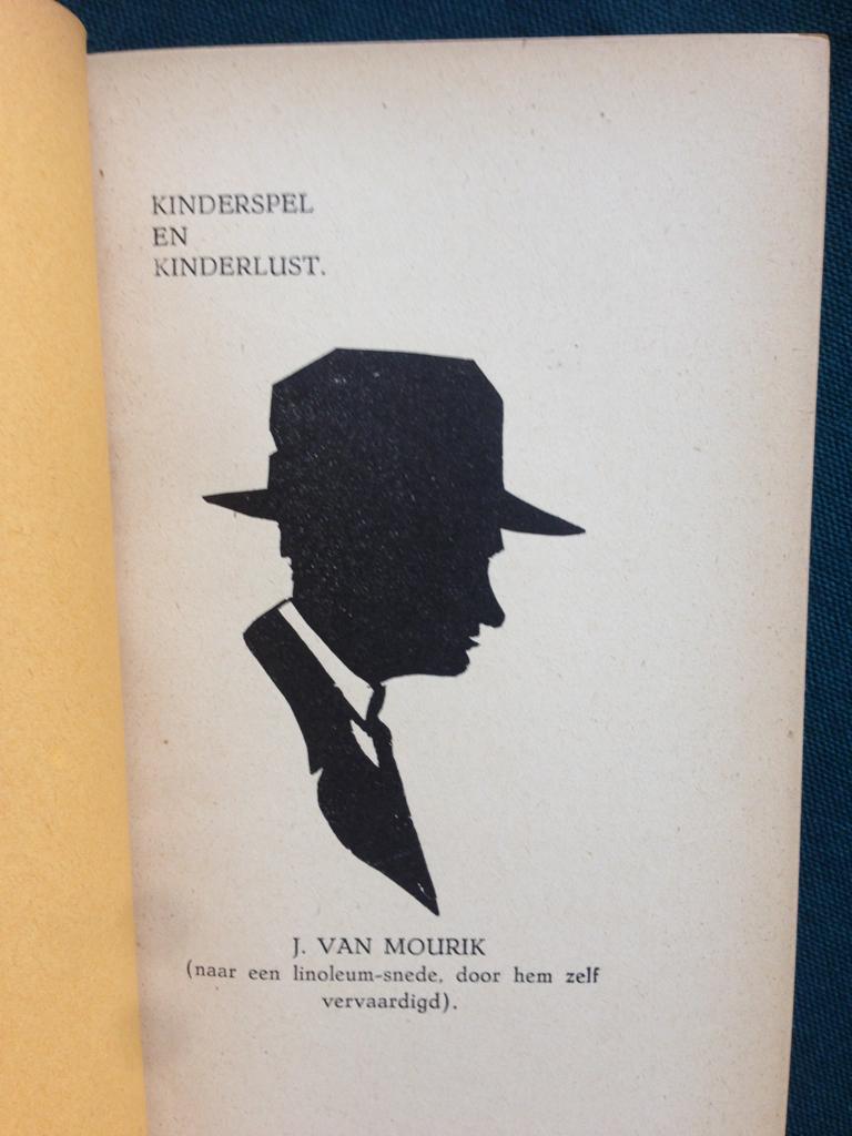 Kinderspel en Kinderlust volkspoezië J. van Mourik 1931, Ophalen of Verzenden