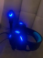 Gaming Headset met Microfoon en Blauwe LED Verlichting, Ophalen, Gebruikt, Over-ear, Gaming headset