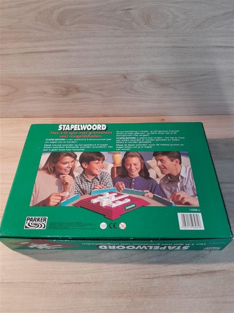 Stapelwoord - s6003, Hobby en Vrije tijd, Gezelschapsspellen | Bordspellen, Verzenden, Zo goed als nieuw