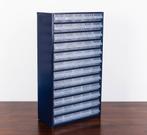 Raaco Ladekast Blauw met 60 Laden - Uitstekende staat, Ophalen, Minder dan 50 cm, Gebruikt, 5 laden of meer