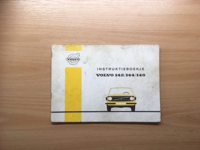 Handleiding/Instructieboekje    Volvo 142/144/145   1972  NL, Ophalen of Verzenden