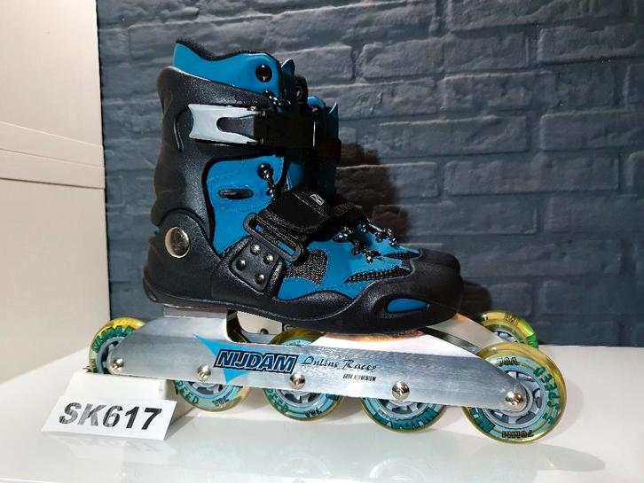 Nijdam 52US Skeelers Skates 5x76 76mm Wielen Maat 36, Sport en Fitness, Skeelers, Nieuw, Inline skates 5 wielen, Overige merken