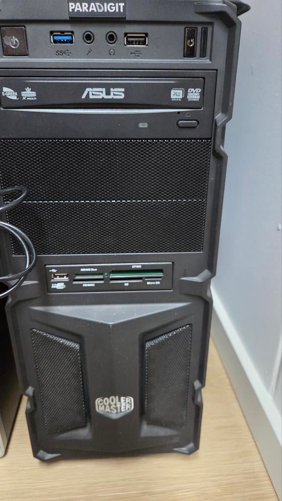 Paradigit Cooler Master Desktop PC - Gaming Ready, Computers en Software, Desktop Pc's, Ophalen, Gebruikt, 8 GB, Paradigit