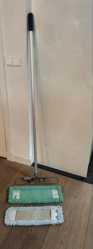 Dweilset met Hara steel en twee dweilen, Ophalen, Mop of Dweil
