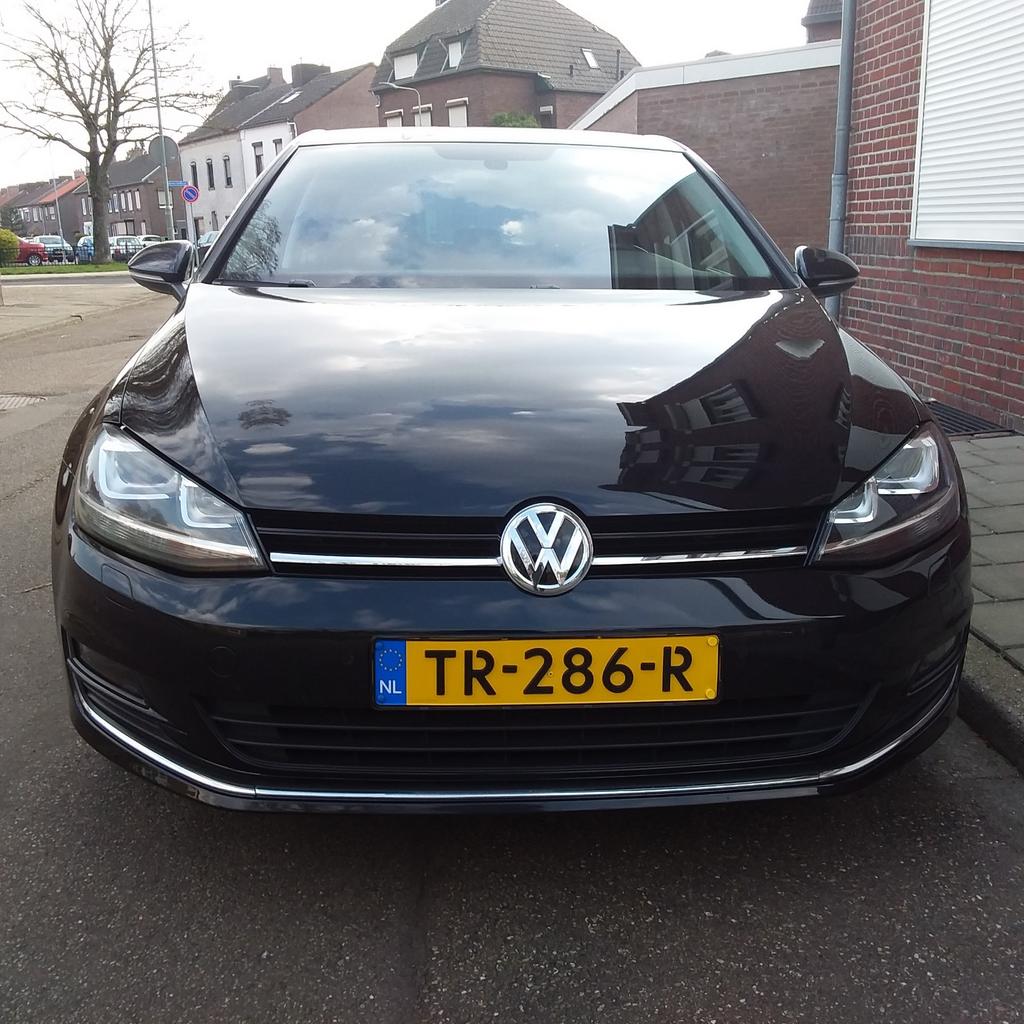 Volkswagen Golf 1.4 TSI 103KW  2013 Zwart,lederen bekleding., Zwart, 4 cilinders, Zwart, Leder