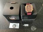 Ice Watch burgundy gold dameshorloge nieuw, Overige merken, Staal, Polshorloge, Nieuw