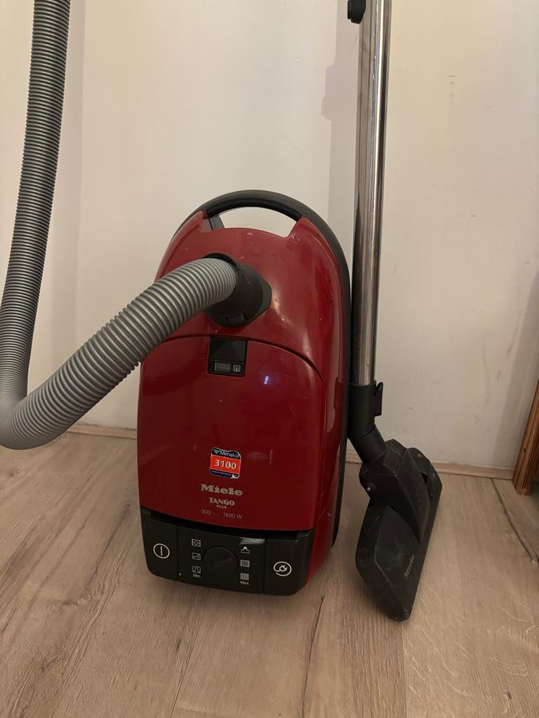 Miele Tango Plus 1800W Stofzuiger - Krachtig en Betrouwbaar, Stofzak, Gebruikt, Stofzuiger, Ophalen of Verzenden