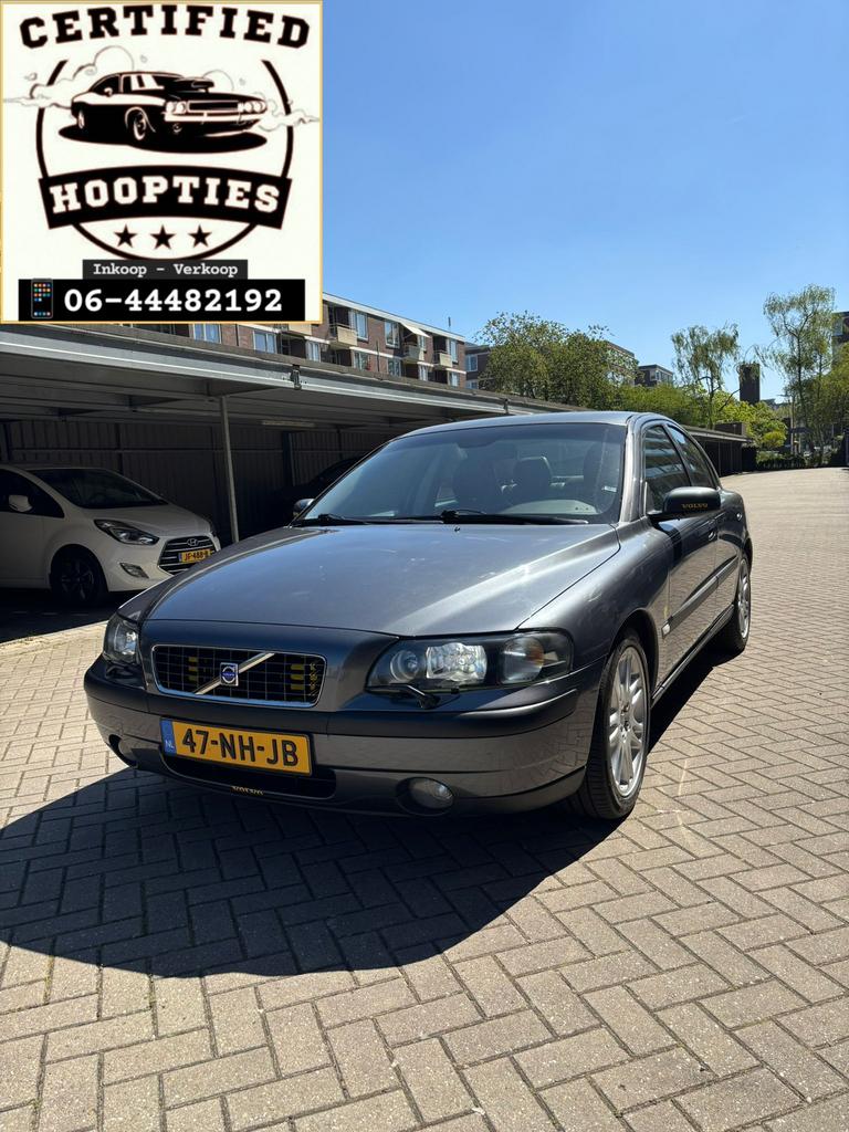 Volvo S60 2.4 170PK 2003 5DRS Grijs APK 08/05/2027 RIJKLAAR!, Auto's, Voorwielaandrijving, 1442 kg, S60, 75 €/maand