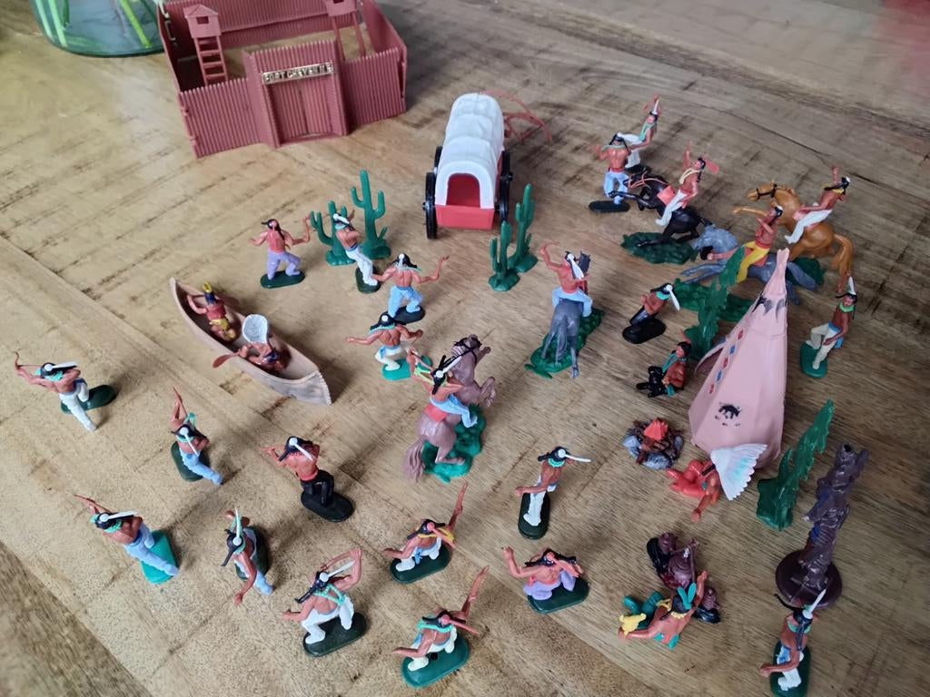 Vintage verzameling Indianen, Verzamelen, Ophalen of Verzenden