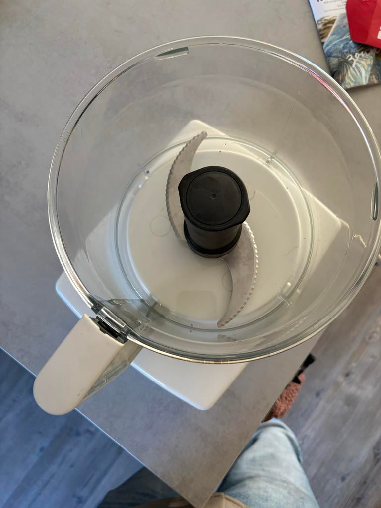 Magimix Cuisine 5200 Foodprocessor - Wit, Gebruikt, 3 tot 4 liter, Ophalen of Verzenden, Vaatwasserbestendig