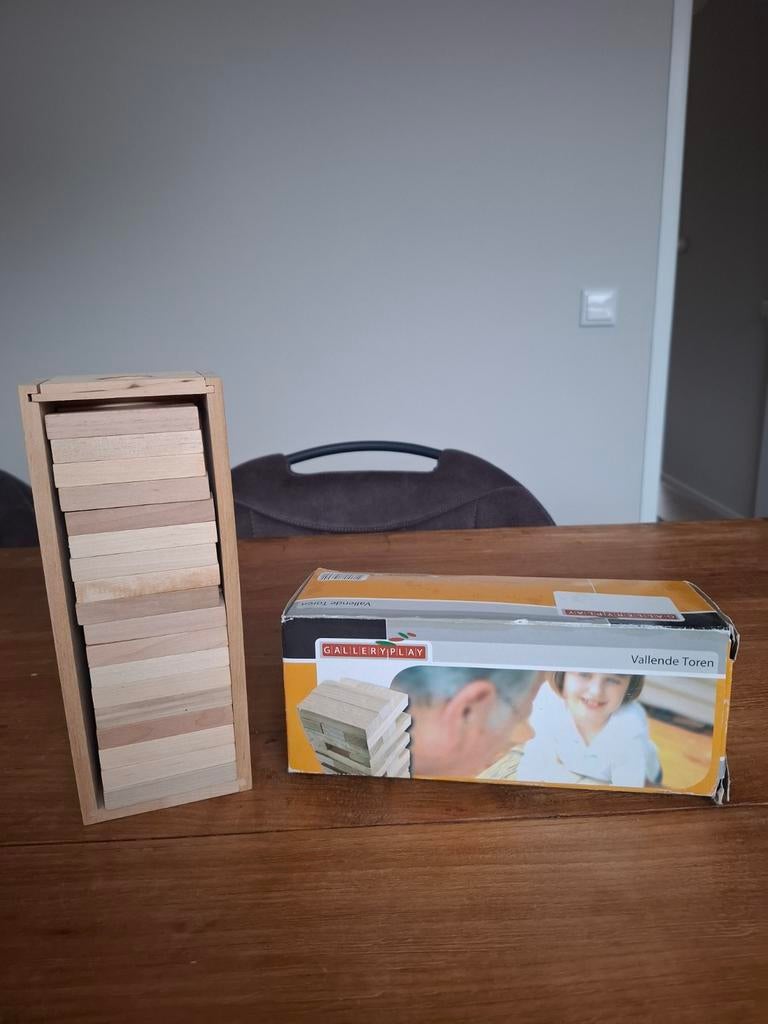 Wiebel toren/ jenga, Een of twee spelers, Ophalen of Verzenden, Zo goed als nieuw, Gallery Play
