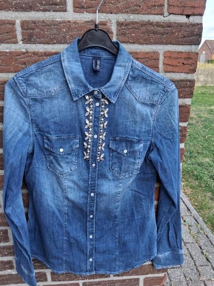 Dames Hemd Lui Jo Mt38, Maat 38/40 (M), Blauw, Nieuw, Ophalen of Verzenden
