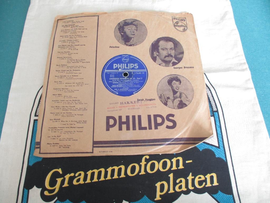 THE 3 JACKSONS, Gebruikt, 10 inch, Voor 1960, Ophalen of Verzenden