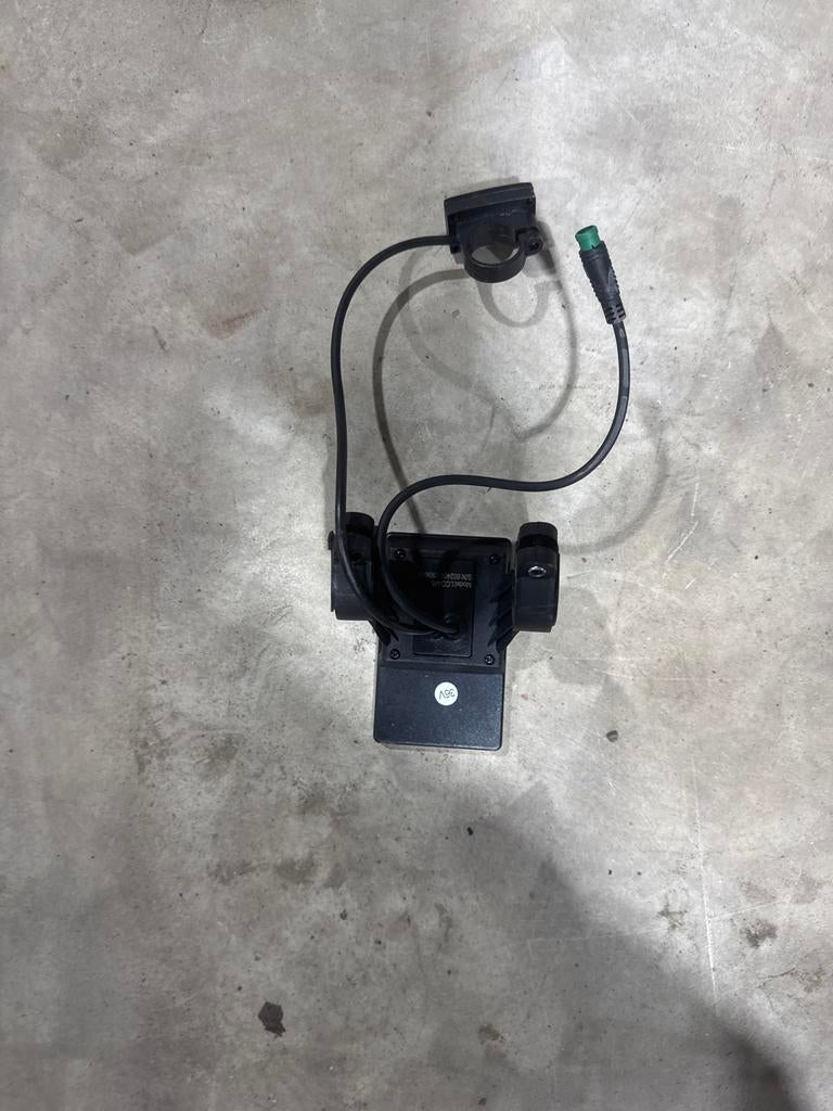 Fietscomputer met bedrading, Ophalen of Verzenden, Gebruikt