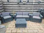 Allibert tuinset inclusief kussens, Ophalen, 4 zitplaatsen, Gebruikt, Bank