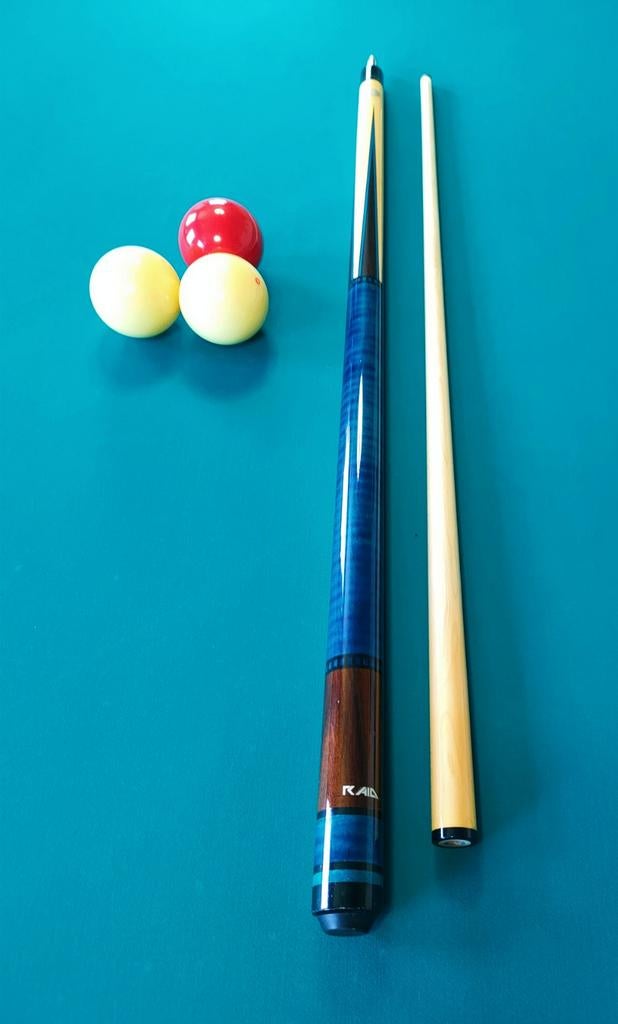 Raid prachtige biljartkeu z.g.a.n., Ophalen of Verzenden, Zo goed als nieuw, Keu of Ballen