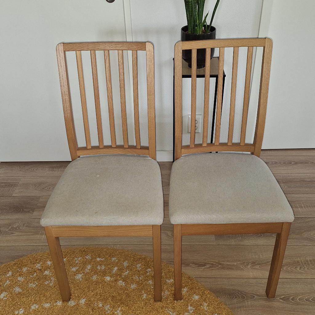 2 stoelen IKEA Ekedalen serie, EUR 15 per stoel., Ophalen, Gebruikt, Twee, Overige kleuren