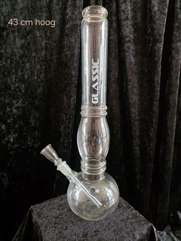 Glazen bong (nieuw), Ophalen of Verzenden, Nieuw, (Water)pijp