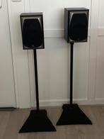 Infinity Alpha 5 en Paradigm mini v4 monitor speakers, Zo goed als nieuw, Minder dan 60 watt, Front, Rear of Stereo speakers, Ophalen