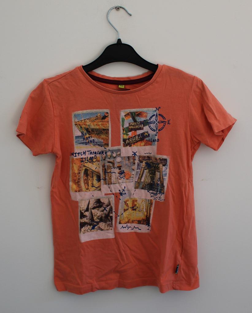 T-shirt van Mitch 122, Kinderen en Baby's, Kinderkleding | Maat 122, Gebruikt, Ophalen of Verzenden, Shirt of Longsleeve, Jongen
