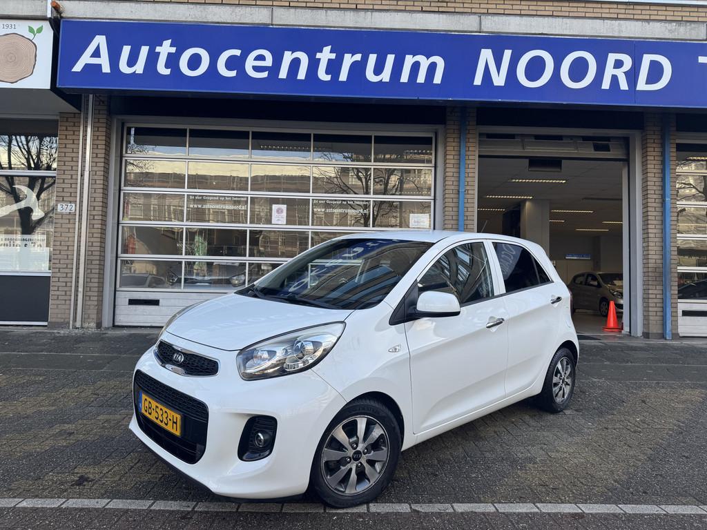 Kia Picanto 1.0 CVVT First Edition NAP | Climate Control | C, Auto's, Voorwielaandrijving, Euro 5, Stof, Gebruikt