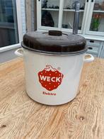 Weck ketel, Ophalen, Gebruikt