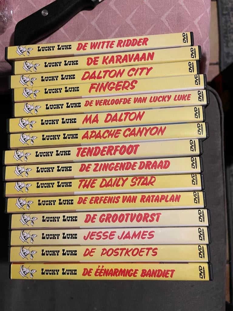 Lucky Luke DVD Boxset - 15 films, Cd's en Dvd's, Dvd's | Tekenfilms en Animatie, Europees, Gebruikt, Tekenfilm, Alle leeftijden