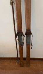 antieke ski’s, Ophalen