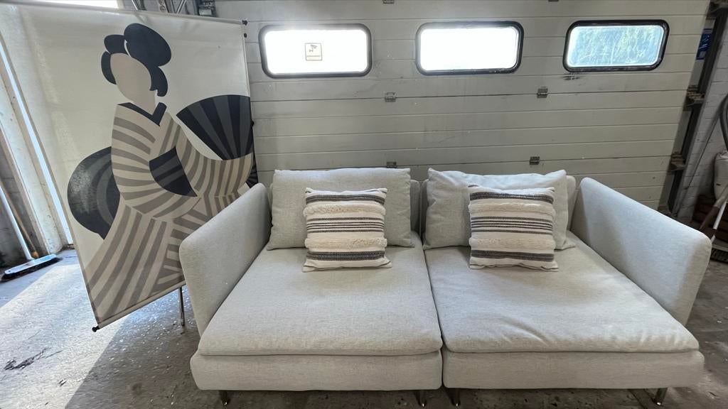 Soderhamn 2 hoekelementen - Comfortabel en stijlvol, Gebruikt, 100 tot 125 cm, Driepersoons, Ophalen of Verzenden