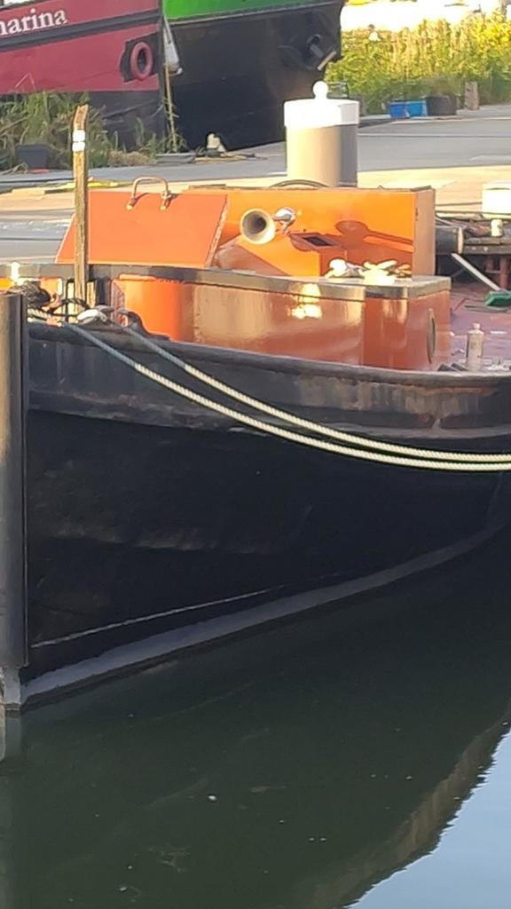 Sleepboot met werk DAF615 100pk, werfbeurt + keuring 2025, Watersport en Boten, Ophalen, Gebruikt, Staal, Diesel