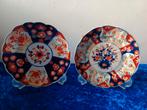 Set van 2 antieke Imari plooiborden - circa 1900, Ophalen of Verzenden