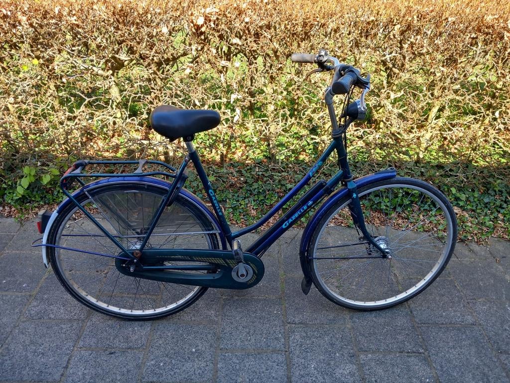 Gazelle free 28inch rijdt goed,leuke studentenfiets, Gebruikt, Versnellingen, Gazelle, 56 cm of meer