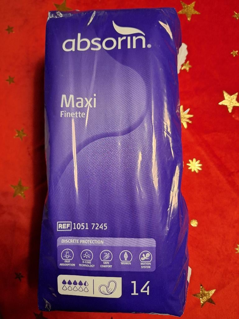 Absorin Finette MAXI. inl+plk 12x37cm 800ml., Ophalen of Verzenden, Nieuw