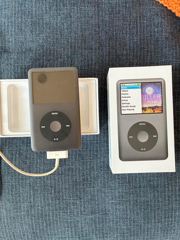 iPod Classic 160 GB - Zwart, Audio, Tv en Foto, Mp3-spelers | Apple iPod, Gebruikt, Classic, 40 GB en meer, Zwart, Ophalen