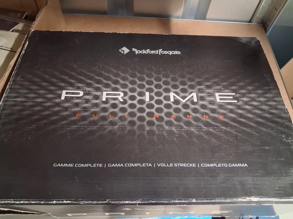 Rockford Fosgate Prime Speakers + Versterker, Ophalen of Verzenden, Nieuw