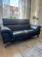 Echt lederen bank, Huis en Inrichting, Banken | Bankstellen, 150 tot 200 cm, Tweepersoons, 75 tot 100 cm, Ophalen of Verzenden