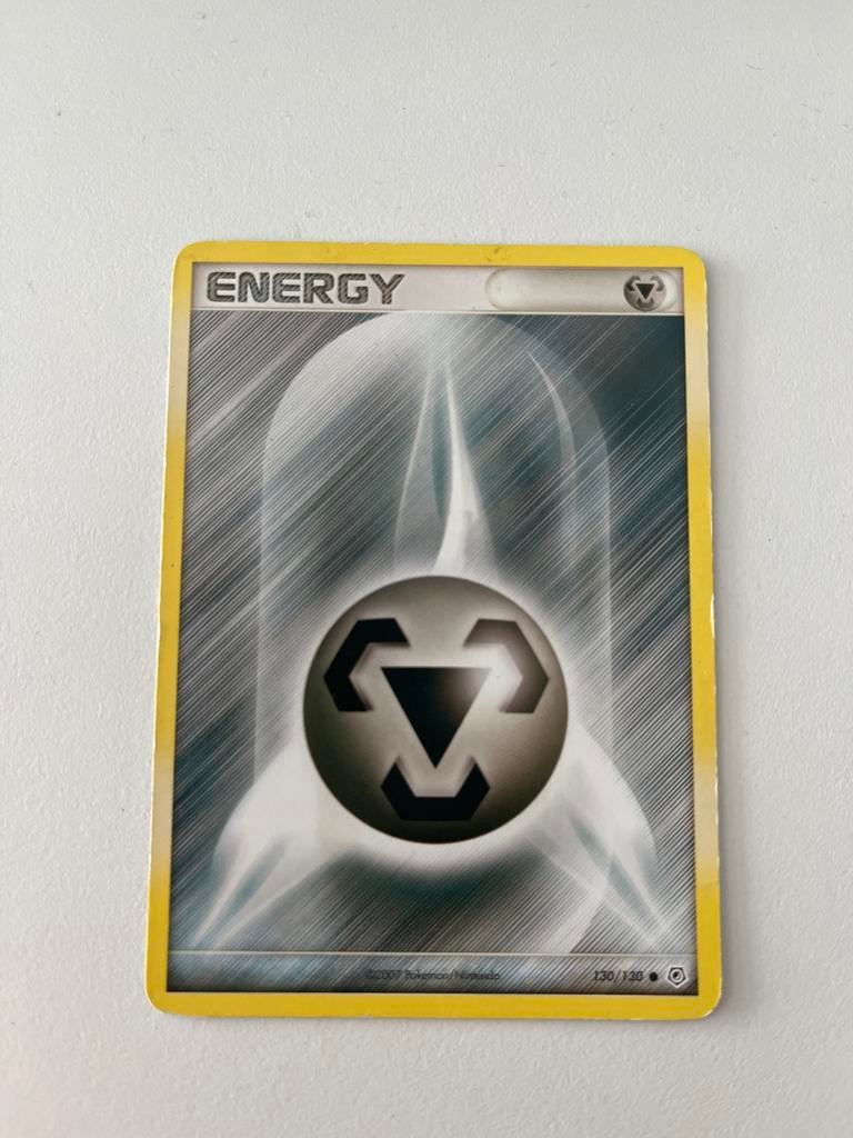 Pokémon Metal Energy Kaart, 130/130, Ophalen of Verzenden, Zo goed als nieuw, Losse kaart