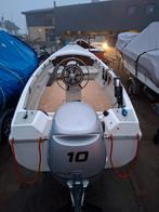 Prachtige Orkney Longliner 16 ft met Honda 10 pk  en trailer, Watersport en Boten, 10 tot 30 pk, Gebruikt, Ophalen of Verzenden