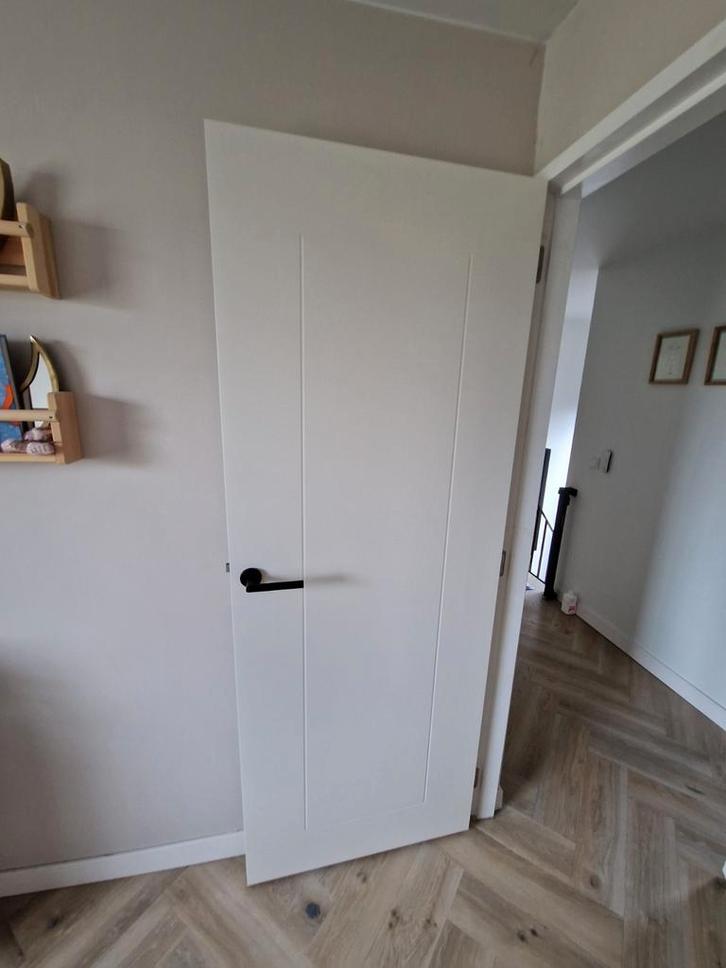 Svedex binnendeur AE61 LIN01 Alpine Wit 760x2007mm, Doe-het-zelf en Verbouw, Deuren en Horren, Zo goed als nieuw, Binnendeur, 200 tot 215 cm