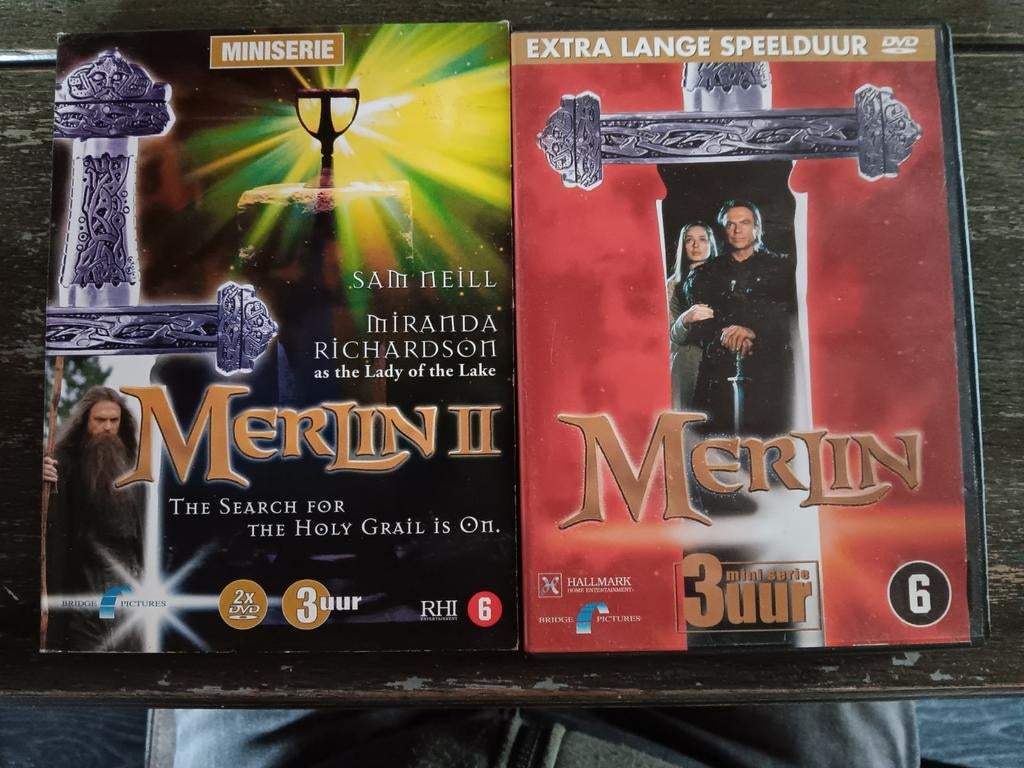 Merlin DVD Boxset - Miniserie & Vervolg, Verzenden, Boxset, Science Fiction en Fantasy, Zo goed als nieuw
