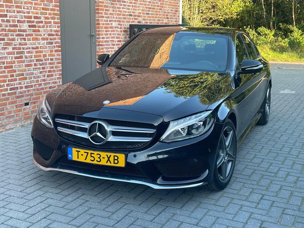 Mercedes-Benz C-Klasse C180 1.6 115KW 2014 Zwart, Achterwielaandrijving, 1295 kg, Zwart, 1595 cc