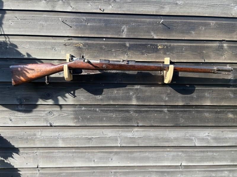 Wand rek T.B.V Geweer Zwartkruit Airsoft Jacht Schietsport, Verzamelen, Ophalen of Verzenden, Overige soorten, Nederland, Kunstobject