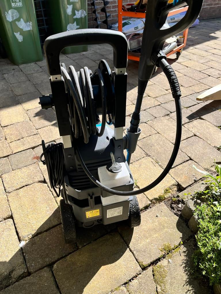 GAMMA hogedrukreiniger HDR2-150-S - Krachtig en Compleet, Tuin en Terras, Hogedrukreinigers, Ophalen, Gebruikt, Elektrisch, Met regelbare waterdruk