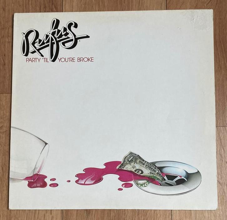 LP RUFUS - Party ‘Til You’re Broke / 1981 Benelux, Cd's en Dvd's, Vinyl | Dance en House, Gebruikt, Disco, 12 inch, Verzenden