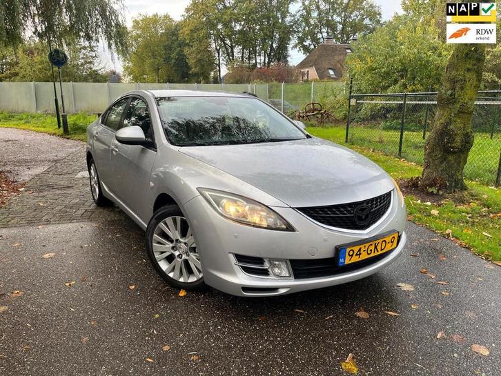 Mazda 6 2.0 S-VT Business Plus AUT. |RIJD SUPER| CLIMA NAVI, Auto's, Mazda, Bedrijf, Te koop, ABS, Airbags, Airconditioning, Boordcomputer