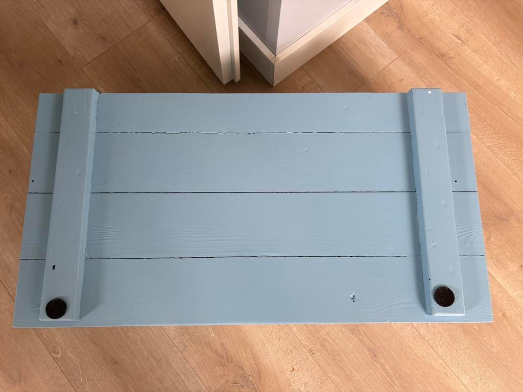 Houten kist, Huis en Inrichting, Woonaccessoires | Kisten, Ophalen, Gebruikt, Minder dan 50 cm, 75 tot 100 cm