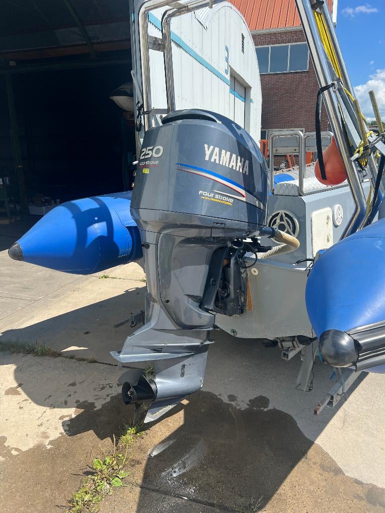 Narwhal SP/HD 670 RIB met Yamaha 250pk, Watersport en Boten, Rubberboten, Ophalen, Aluminium, Gebruikt, Yamaha